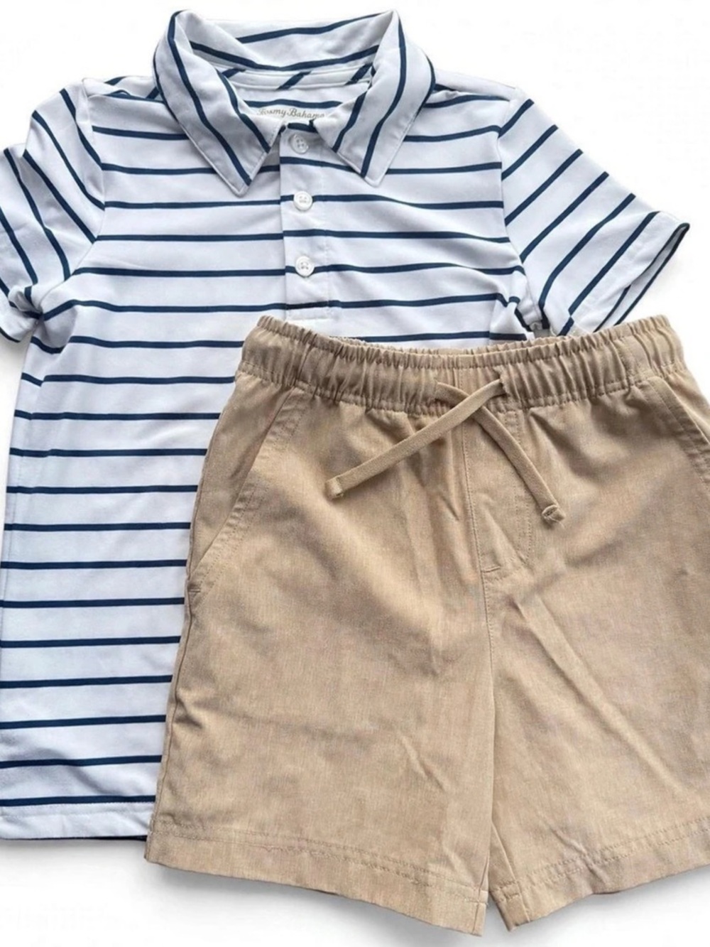 Tommy Bahama Boys Polo Shirt + Shorts Set Size 5/6